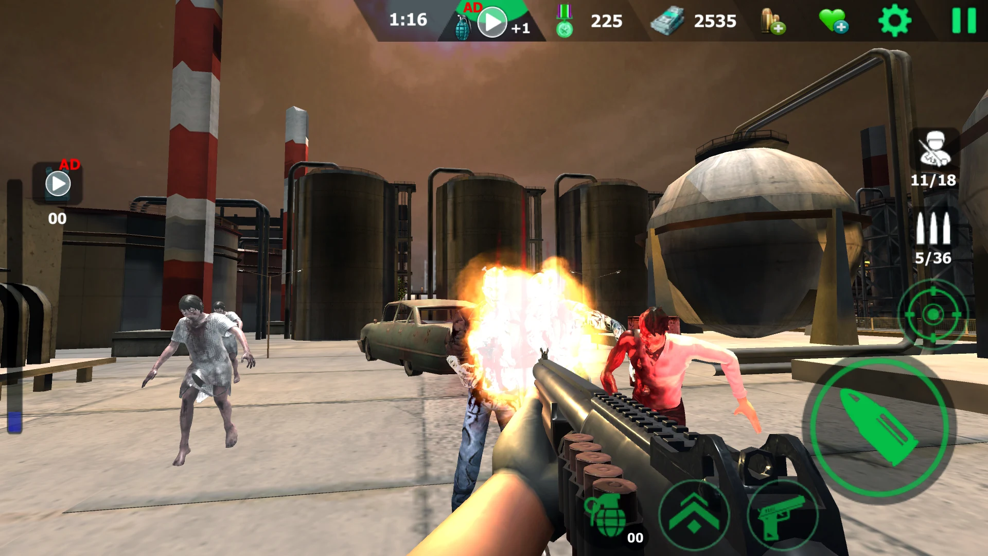 Zombie Shooting Survival Game screenshot