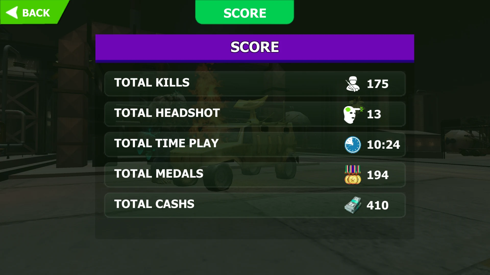 Zombie Shooting Survival Game screenshot