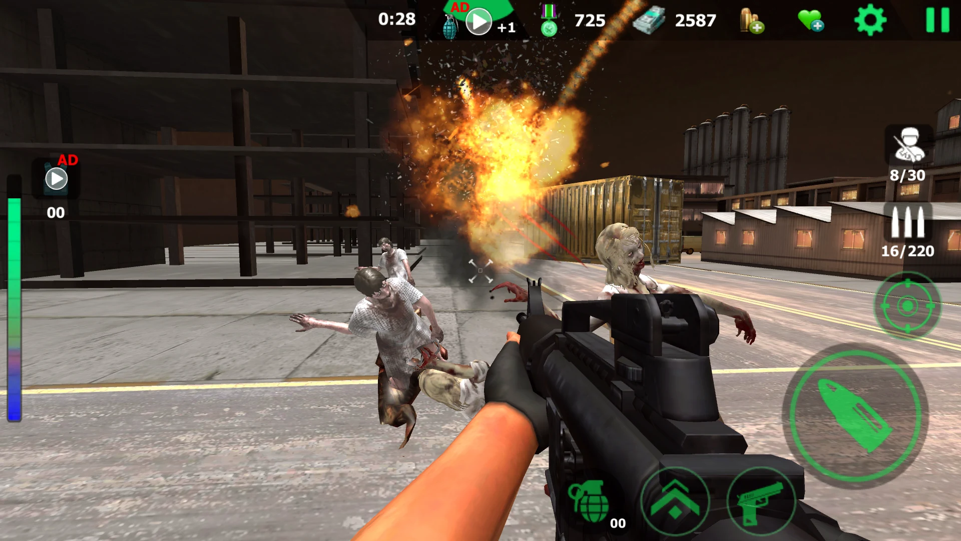Zombie Shooting Survival Game screenshot